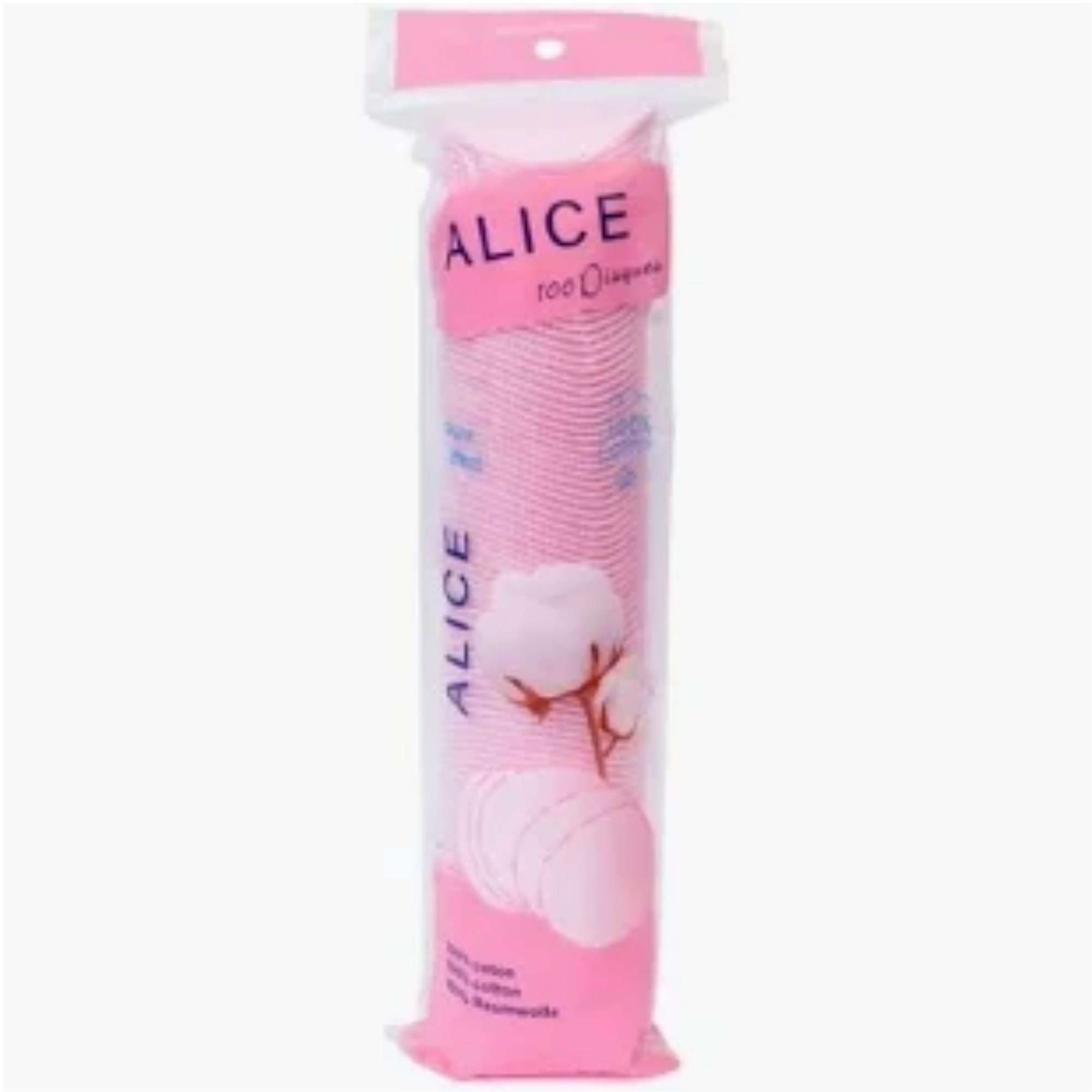 Alice Makeup Remover Cotton Pads 100pcs