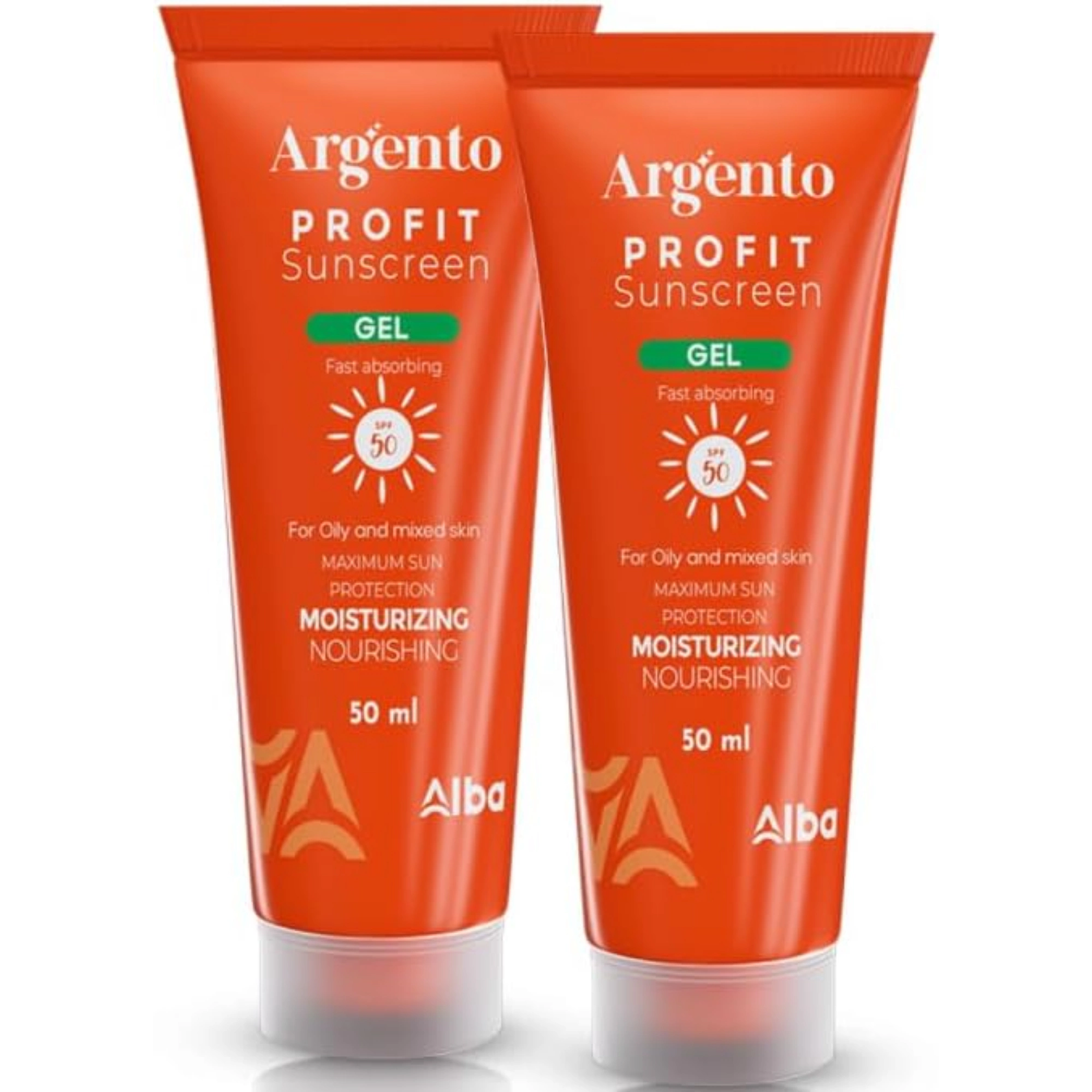 Argento Profit Sunscreen Gel 1+1