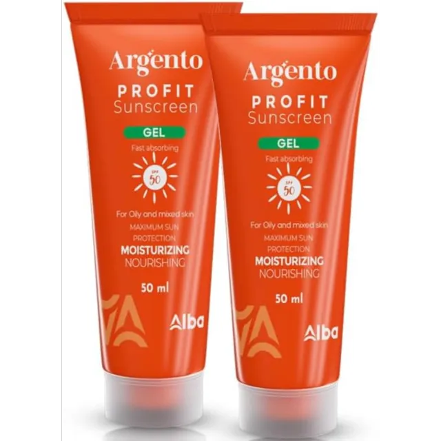 Argento Profit Sunscreen Gel 1+1