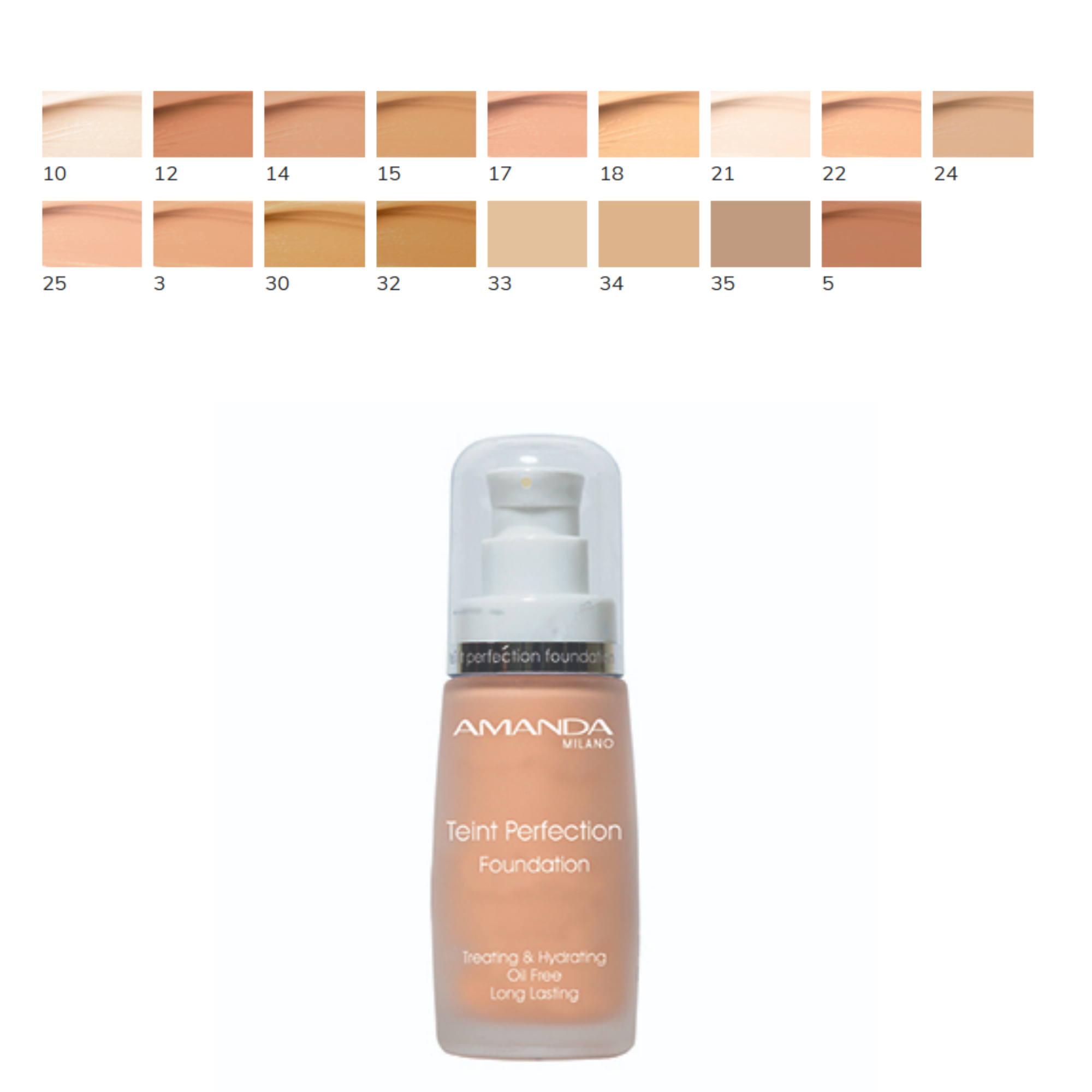 Amanda Tint Perfection Foundation - 20ml (Shade 10)