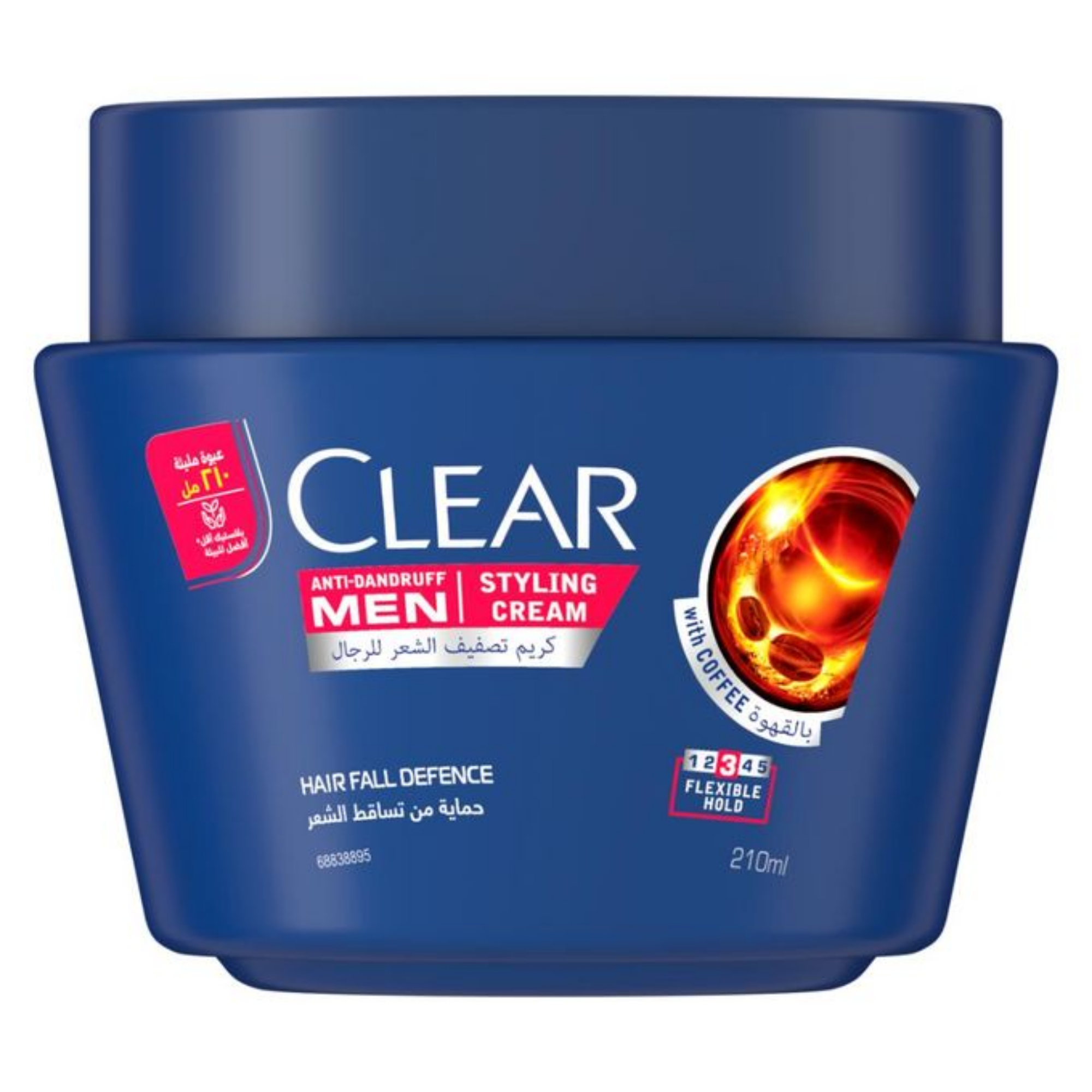 Clear Cream Cool Sport Menthol 210 ml