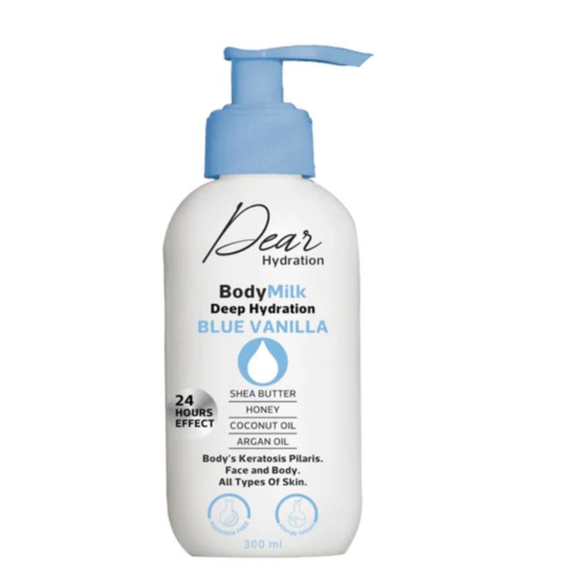 Dear Hydration Body Milk blue Vanilla 300ml