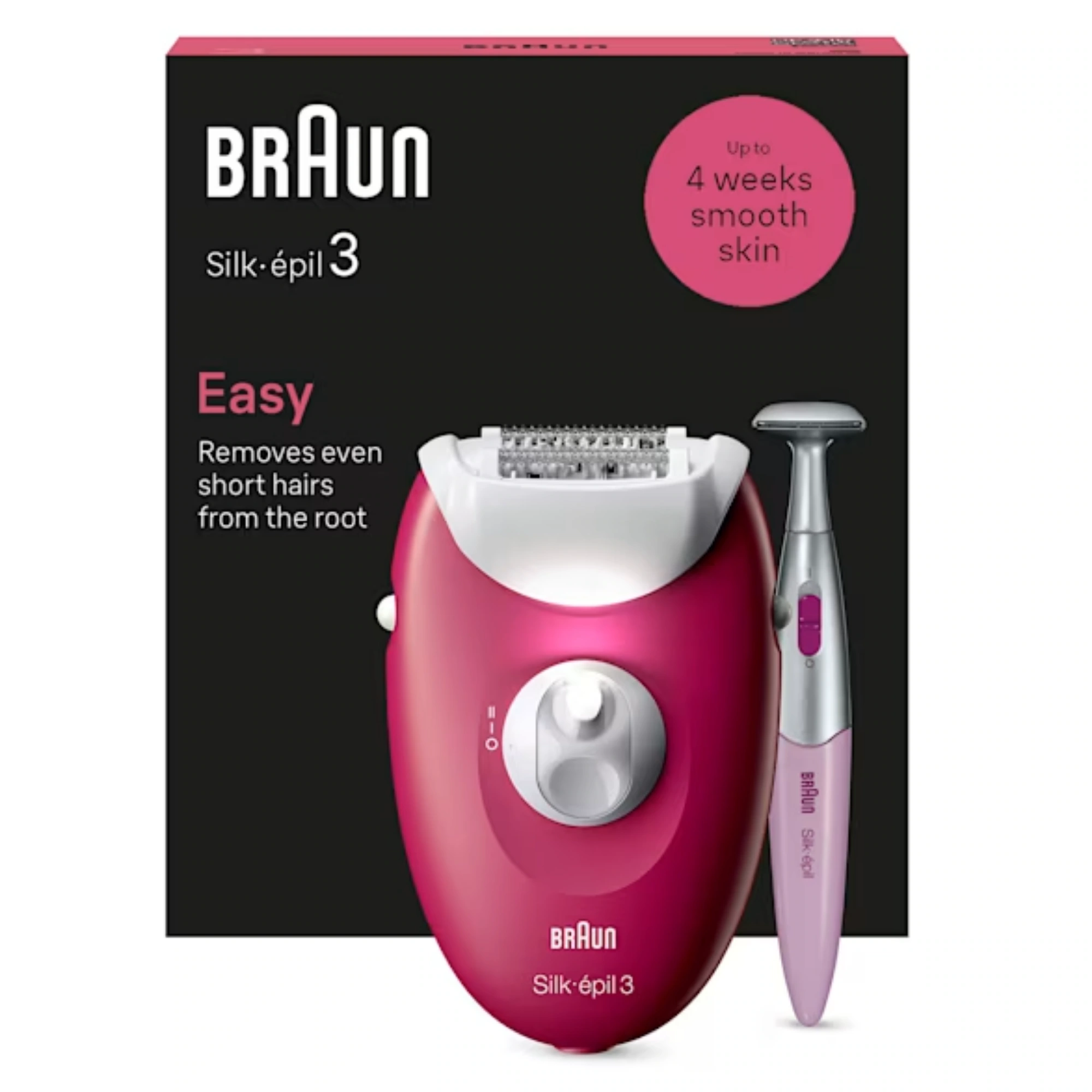 Braun Silk Epil 3 Hair Rrmover 3X1 F91103