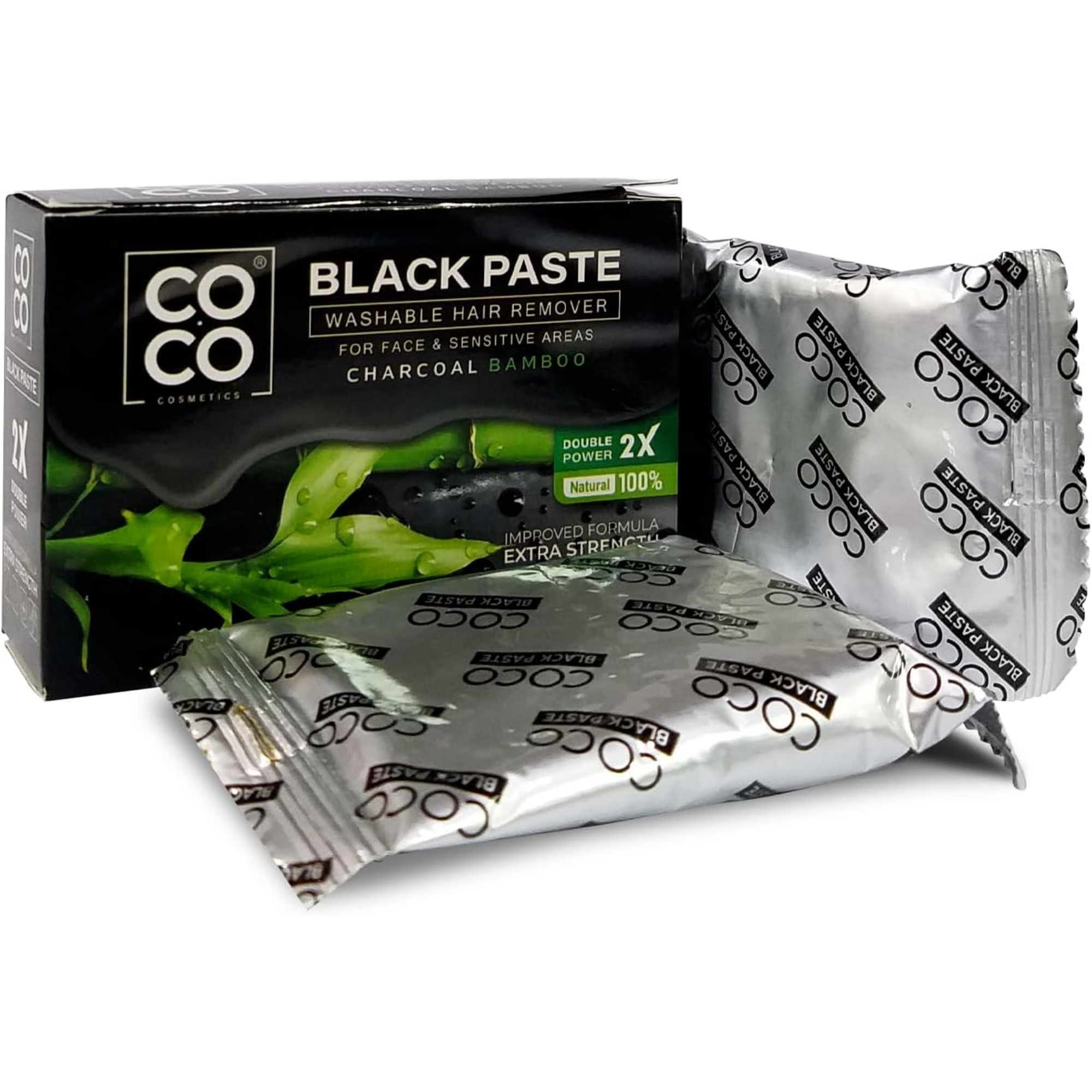 Coco White Paste Charcol 100g