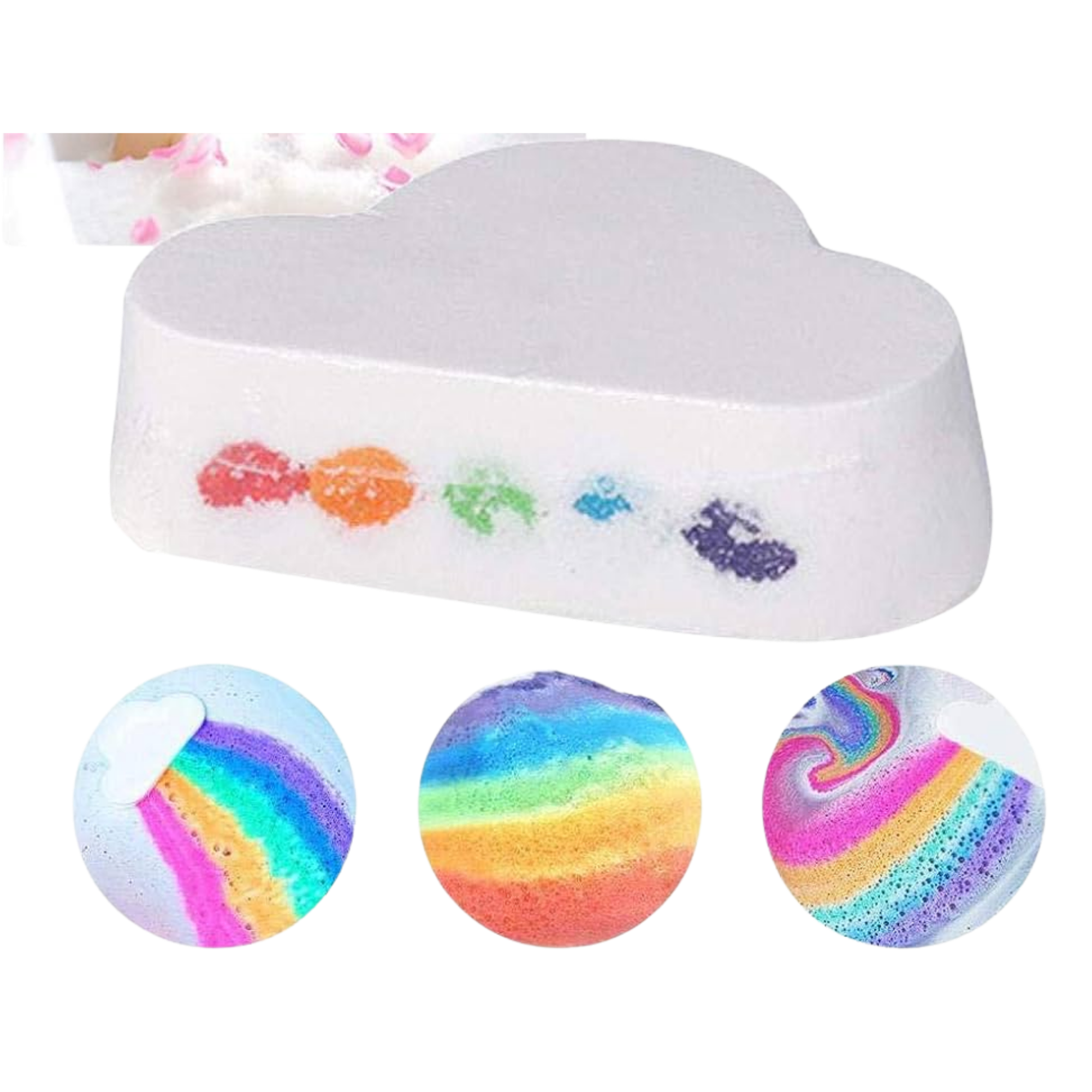 Bubblzz rainbow bathbomb