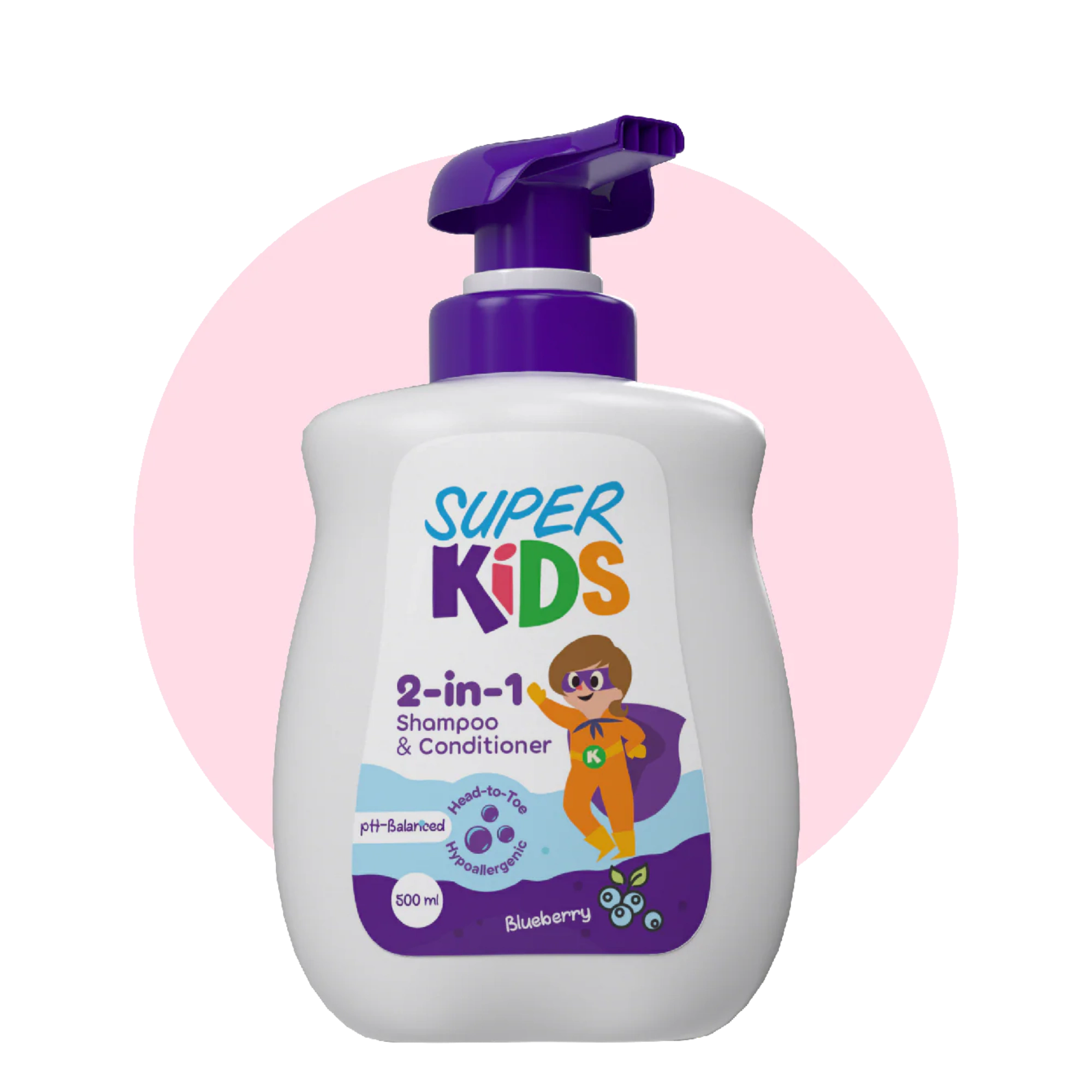 superkids shampoo & conditioner 500ml