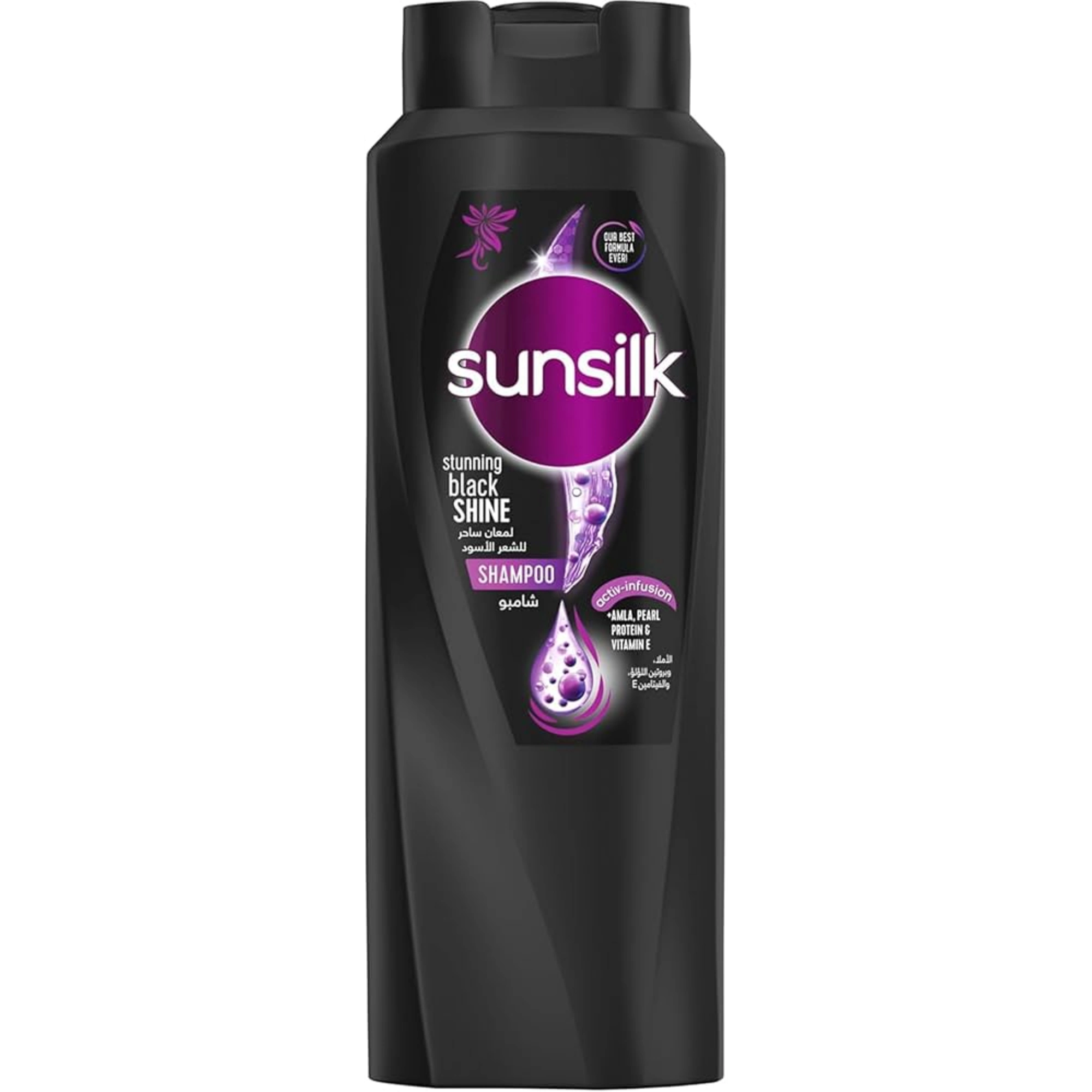SunSilk Stunning Black Shine 350ml