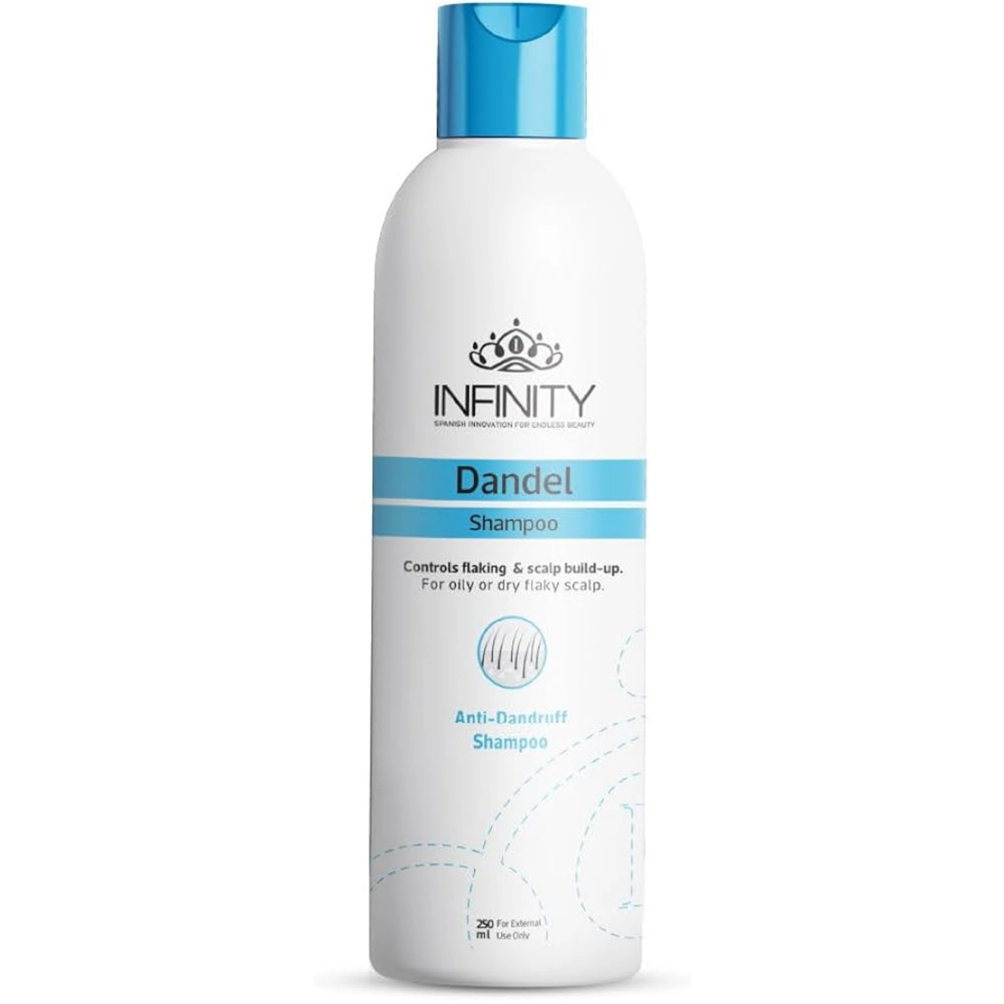 infinity dandel anti dandruff shampoo - 250