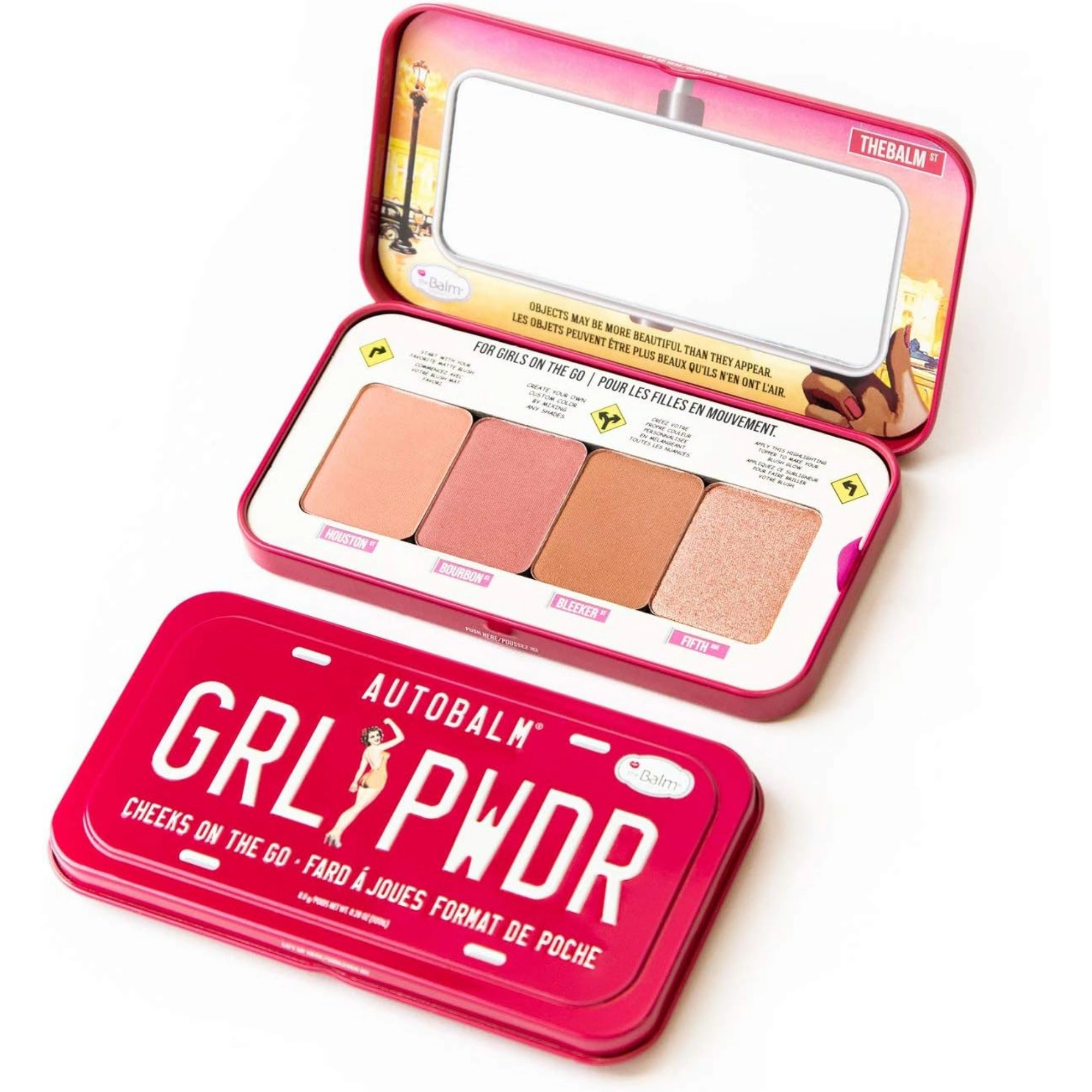 The Balm blasher auto balm grl pwdr cheek pallette