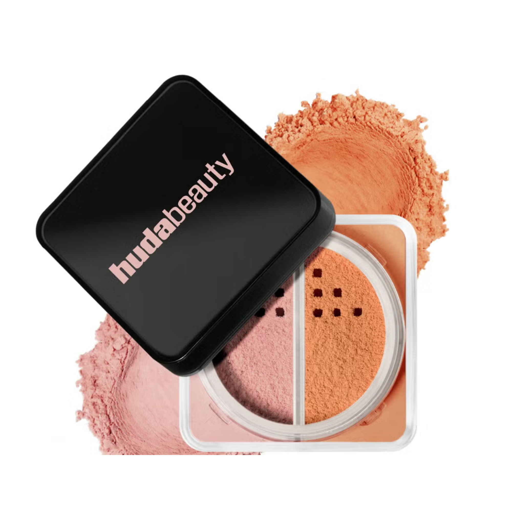 HUDA BEAUTY LOOSE POWDER PINK /PUMPKIN