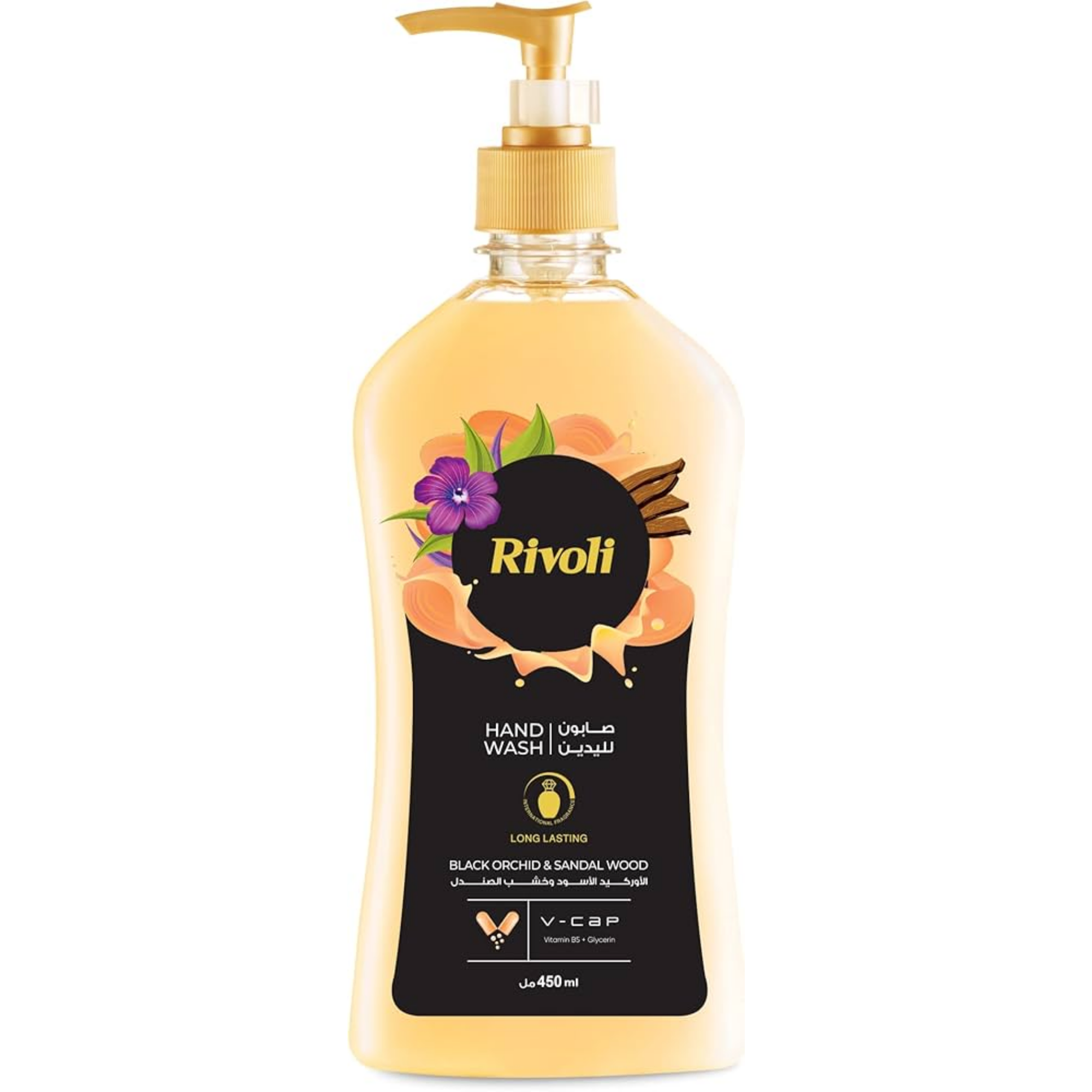 Rivoli Hand Wash Black Orchid & Sandal Wood
