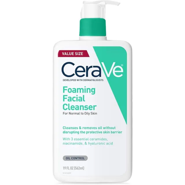 CERAVE foaming CLEANSER normal to oily 473ml