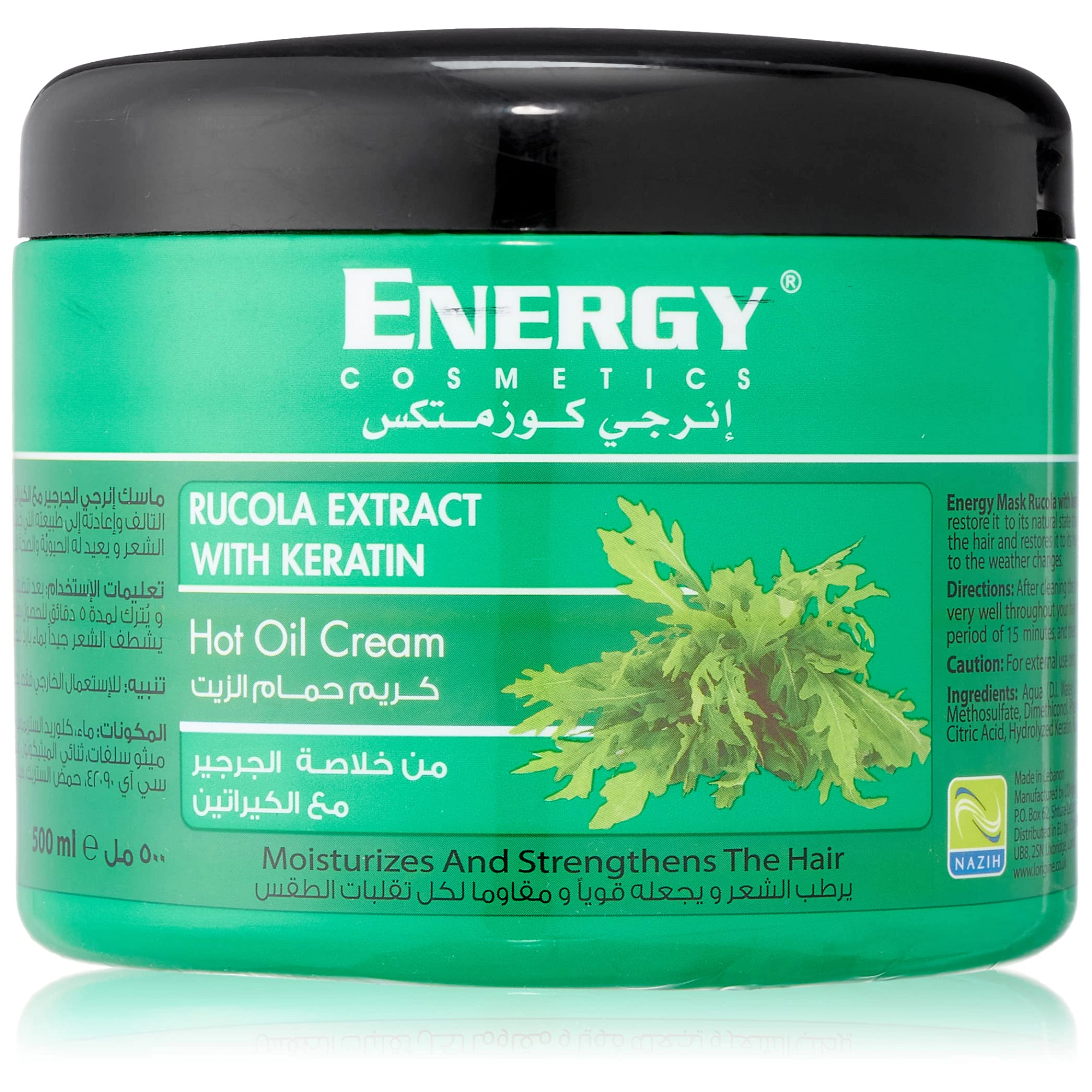 Energy Hair Mask Rucola Keratin 500ml