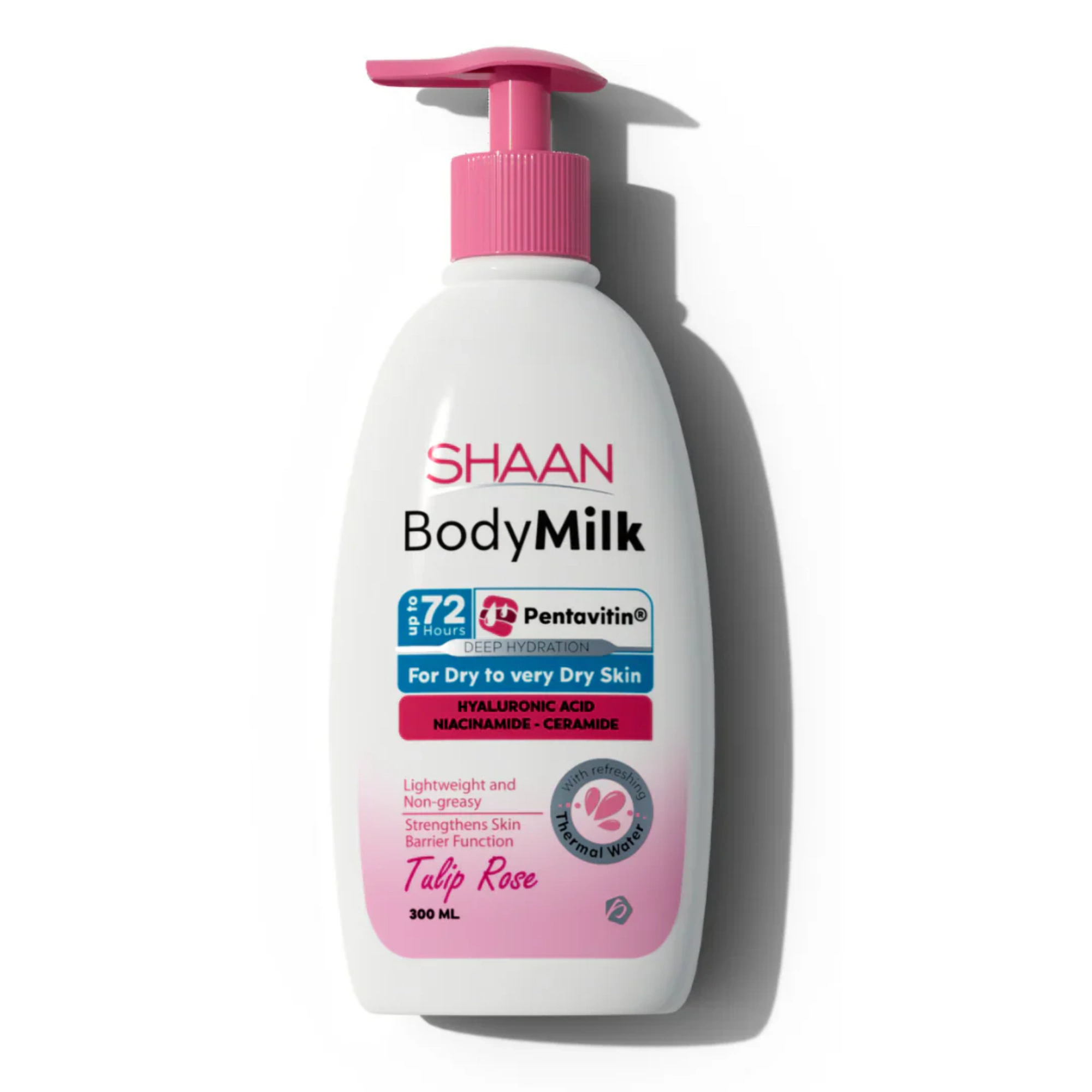 Shaan Body MILK Tulip Rose 300 ml
