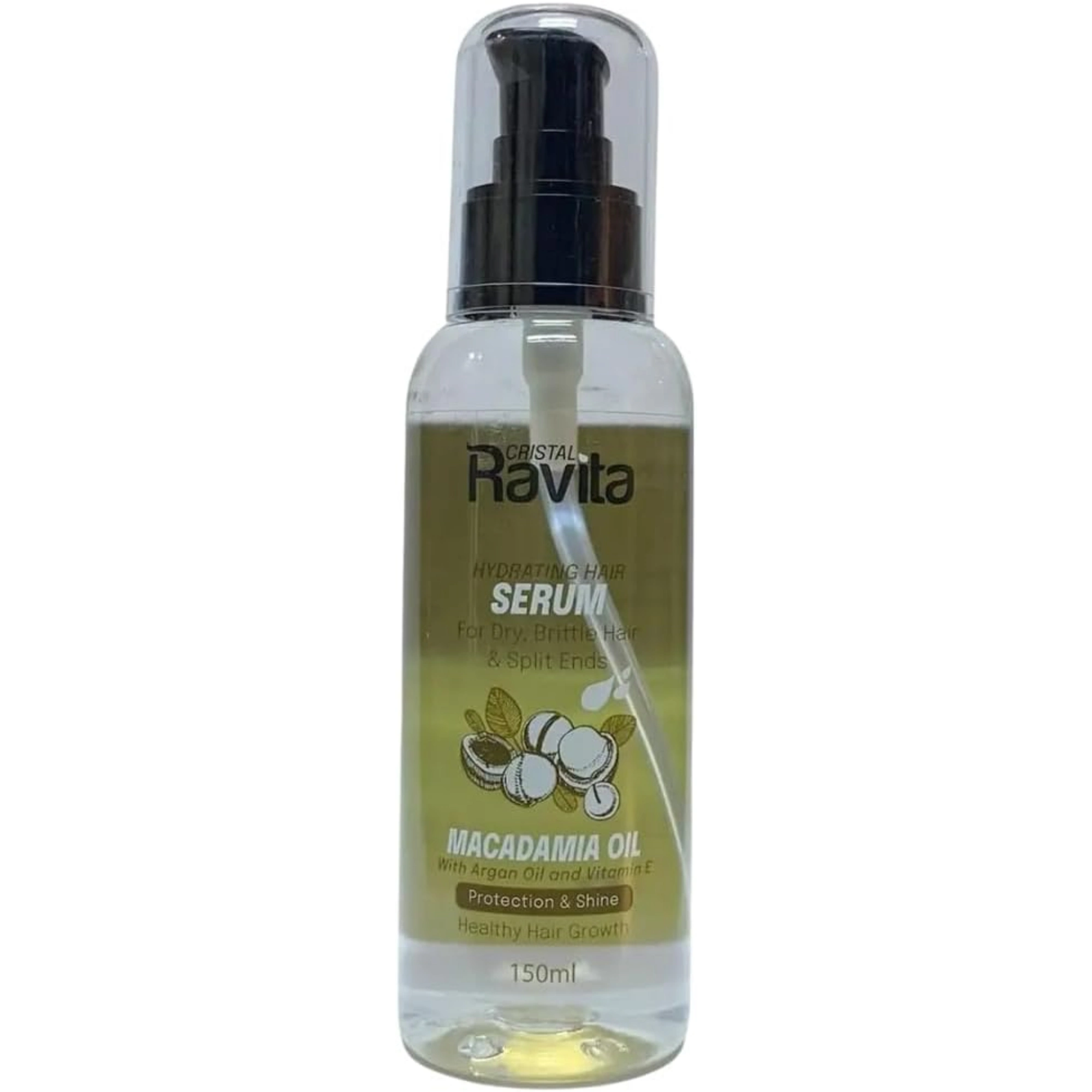 Cristal Ravita Hair Serum Macadamia Oil 150ml