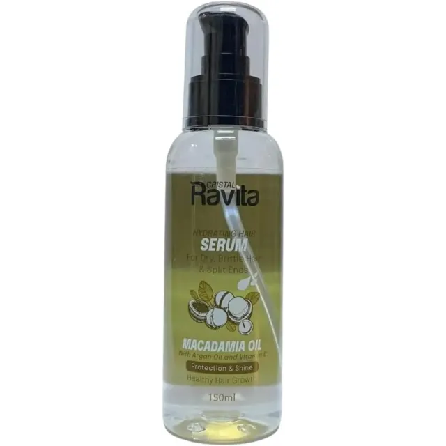 Cristal Ravita Hair Serum Macadamia Oil 150ml