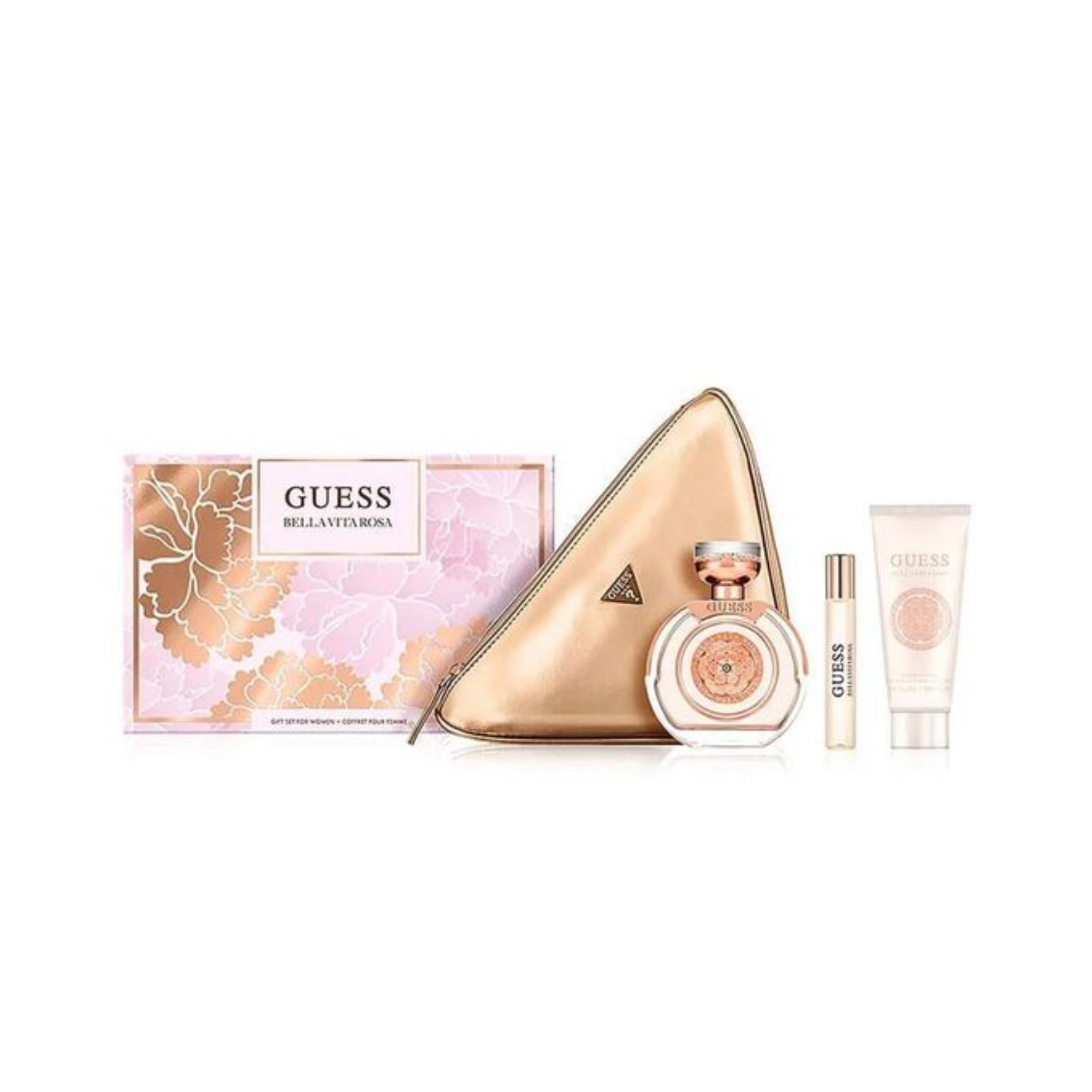 GUESS bellavita pink FEMME SET EDT100ML PLUS
