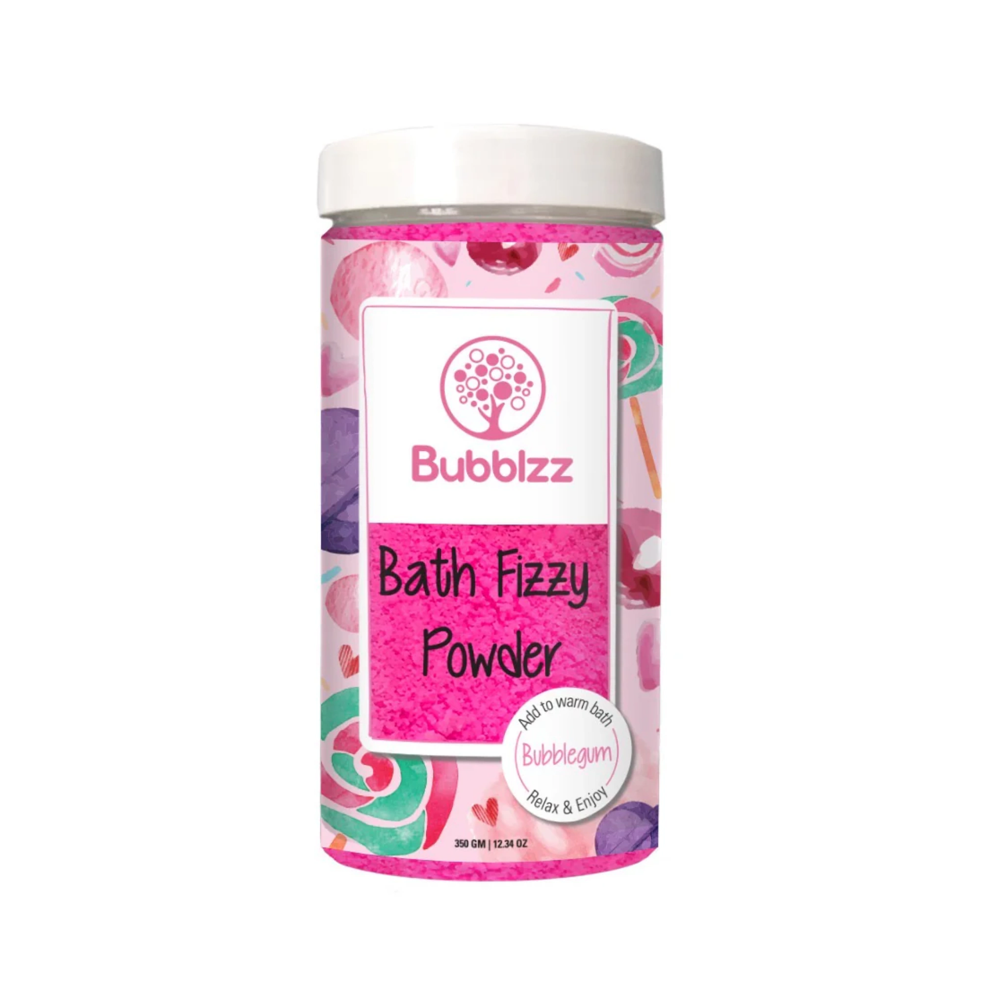 Bubblzz  bath fizzy powder bubblegum