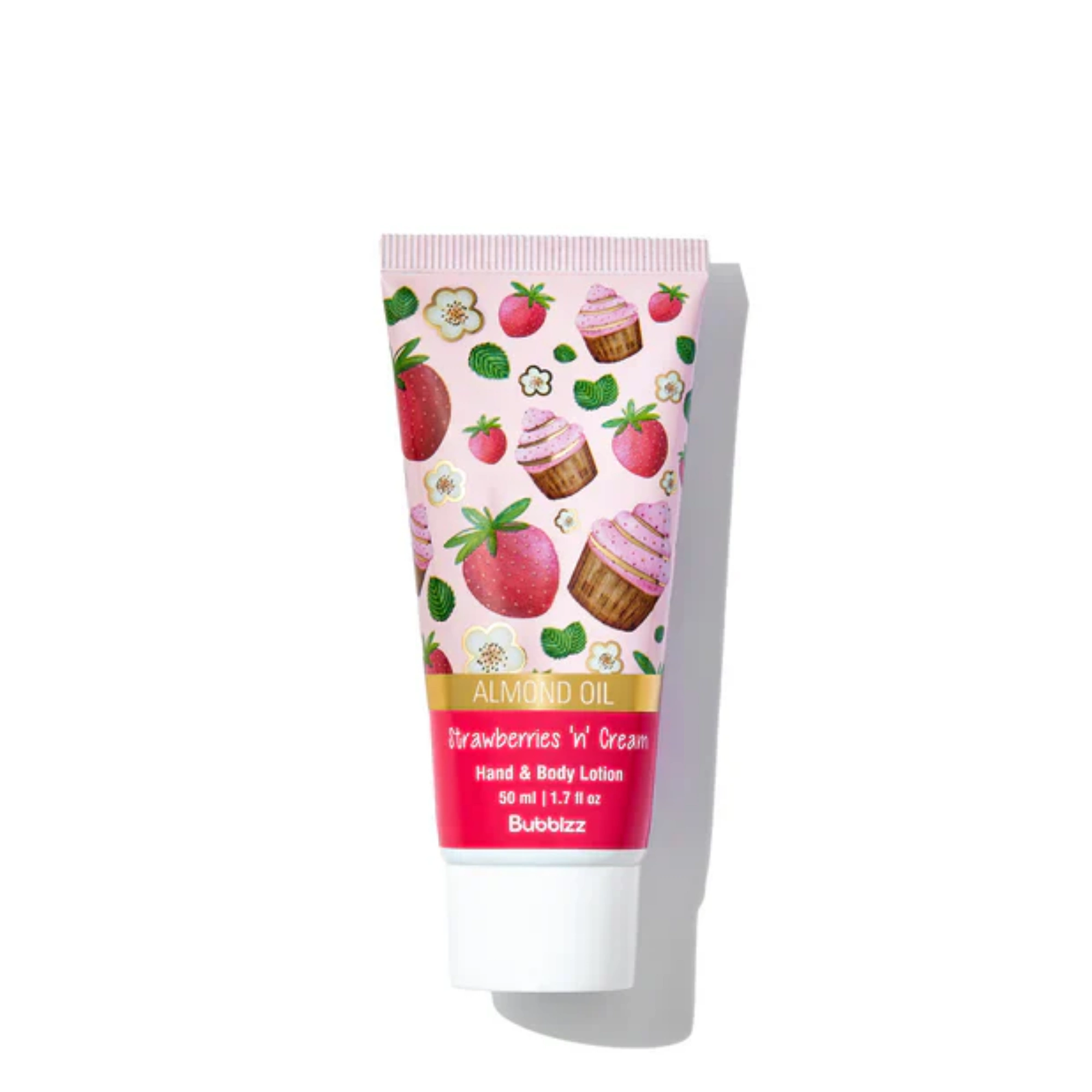 Bubblzz strawber hand&body lotion travel size 50ml