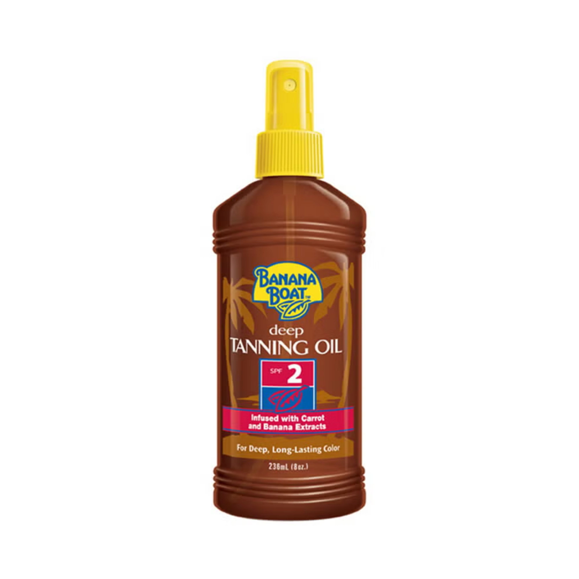banana boat spf2 4 deep tanning oil 236 ml