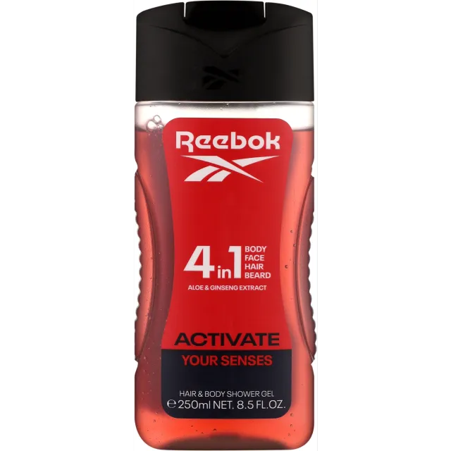 Reebok Shower Gel Activate 4X1 For Men 150M
