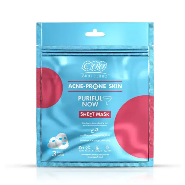 eva skin clinic sheet mask acne porn