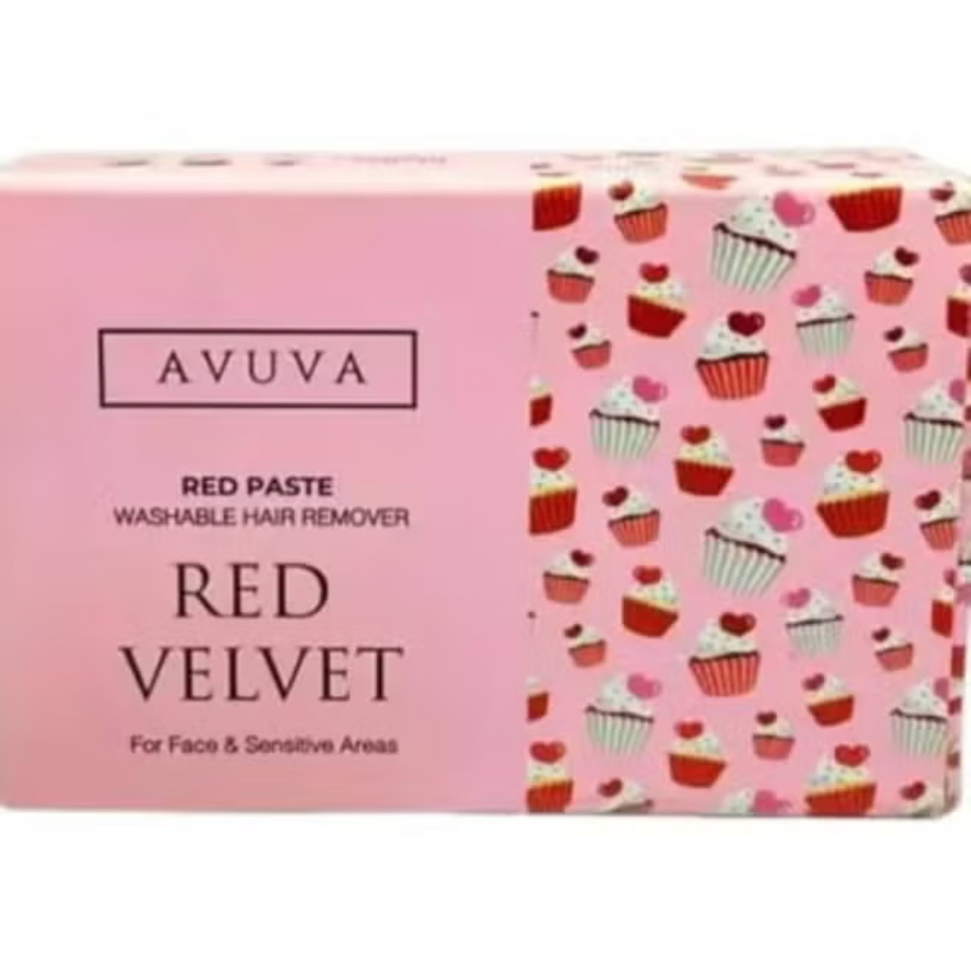 Avuva Washable Hir Remover Red Velvet 100 gm