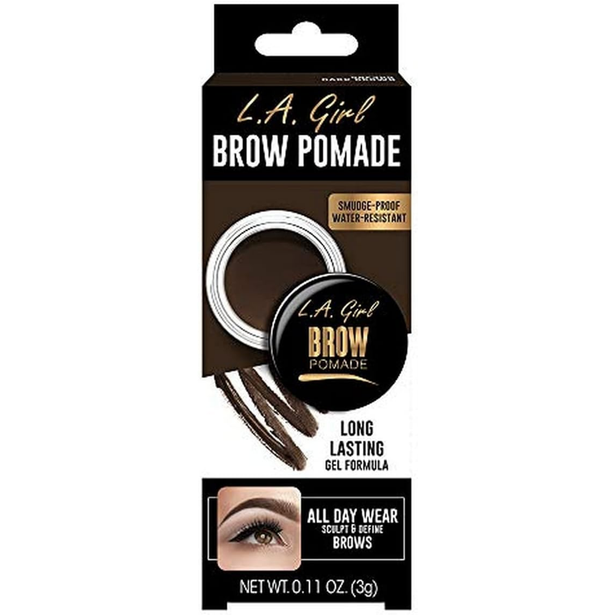 la girl brow pomade warm brown