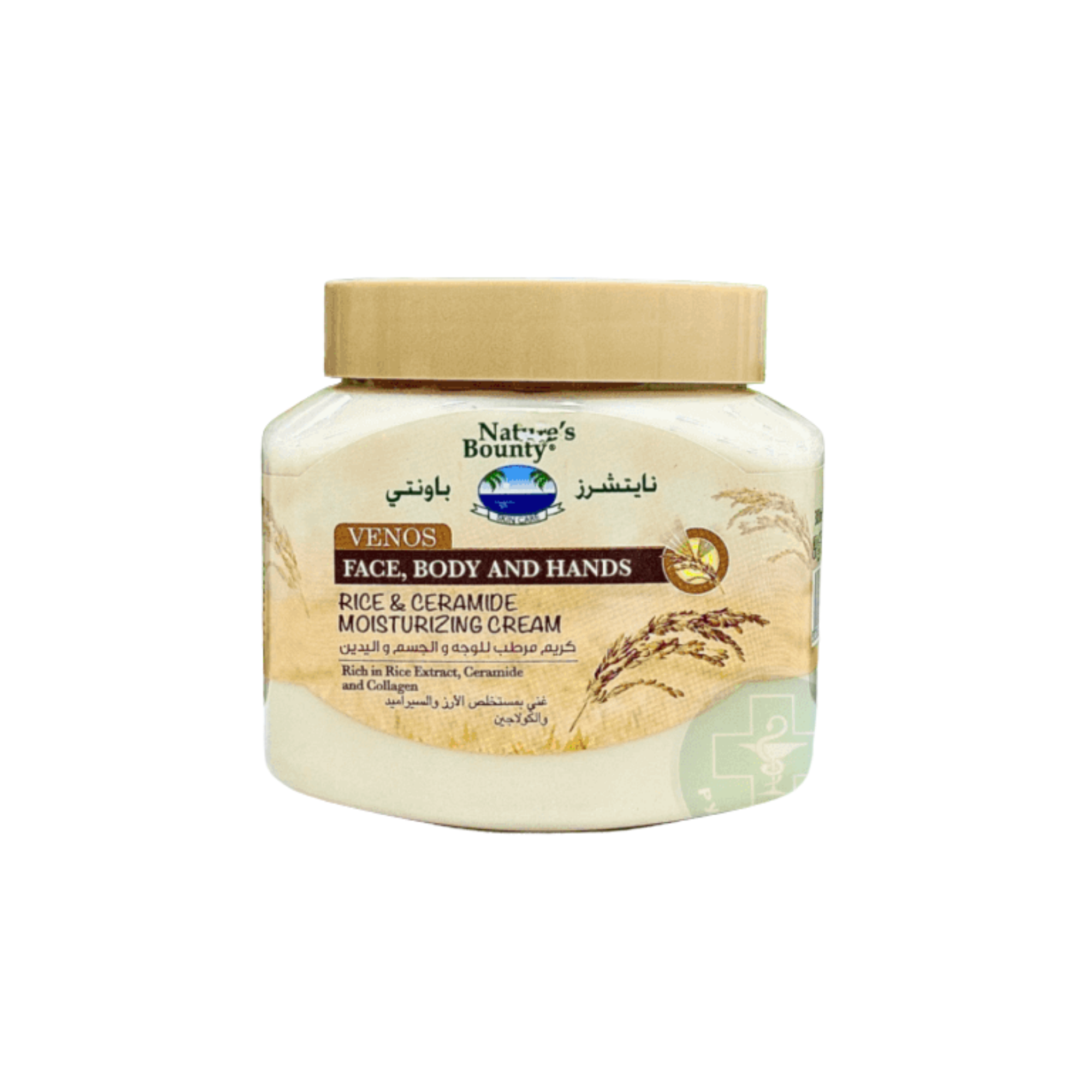 NatureS Bounty Venos Rice And Ceramide Cream 560ML