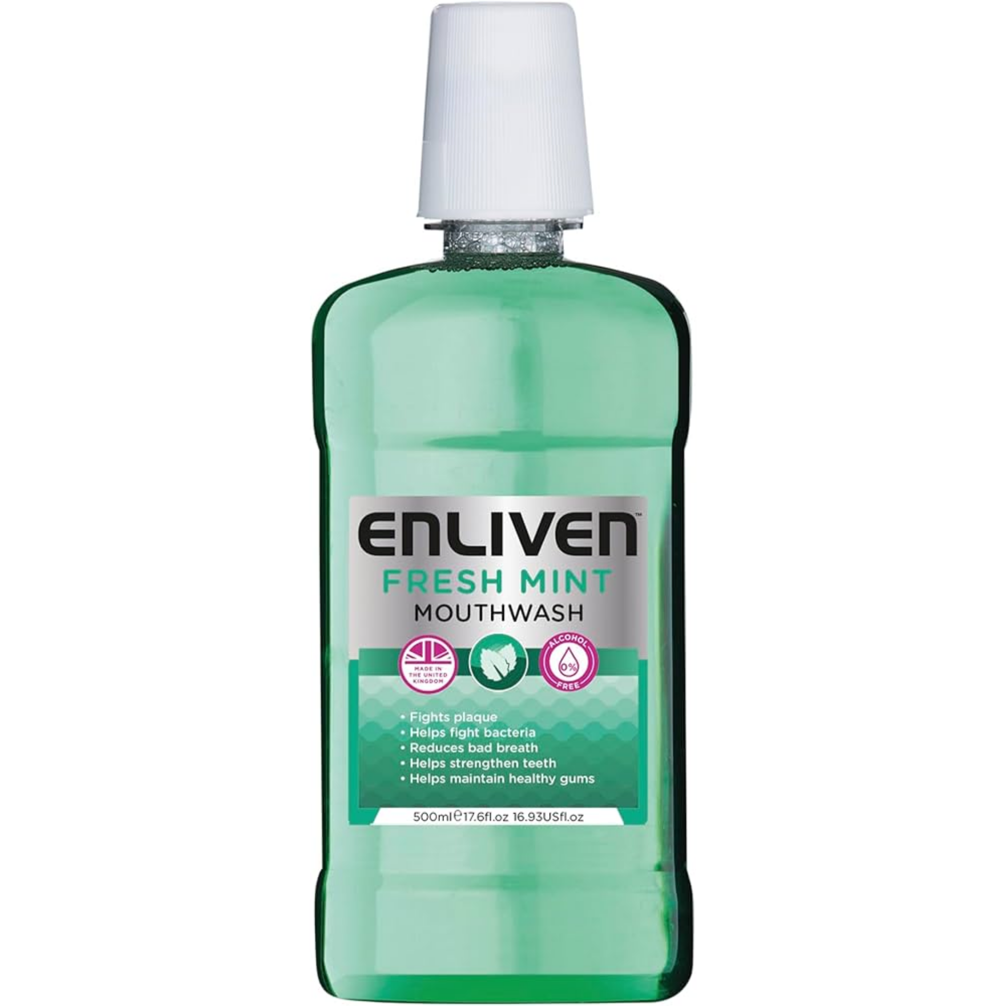 enliven mouth wash fresh mint 500ml