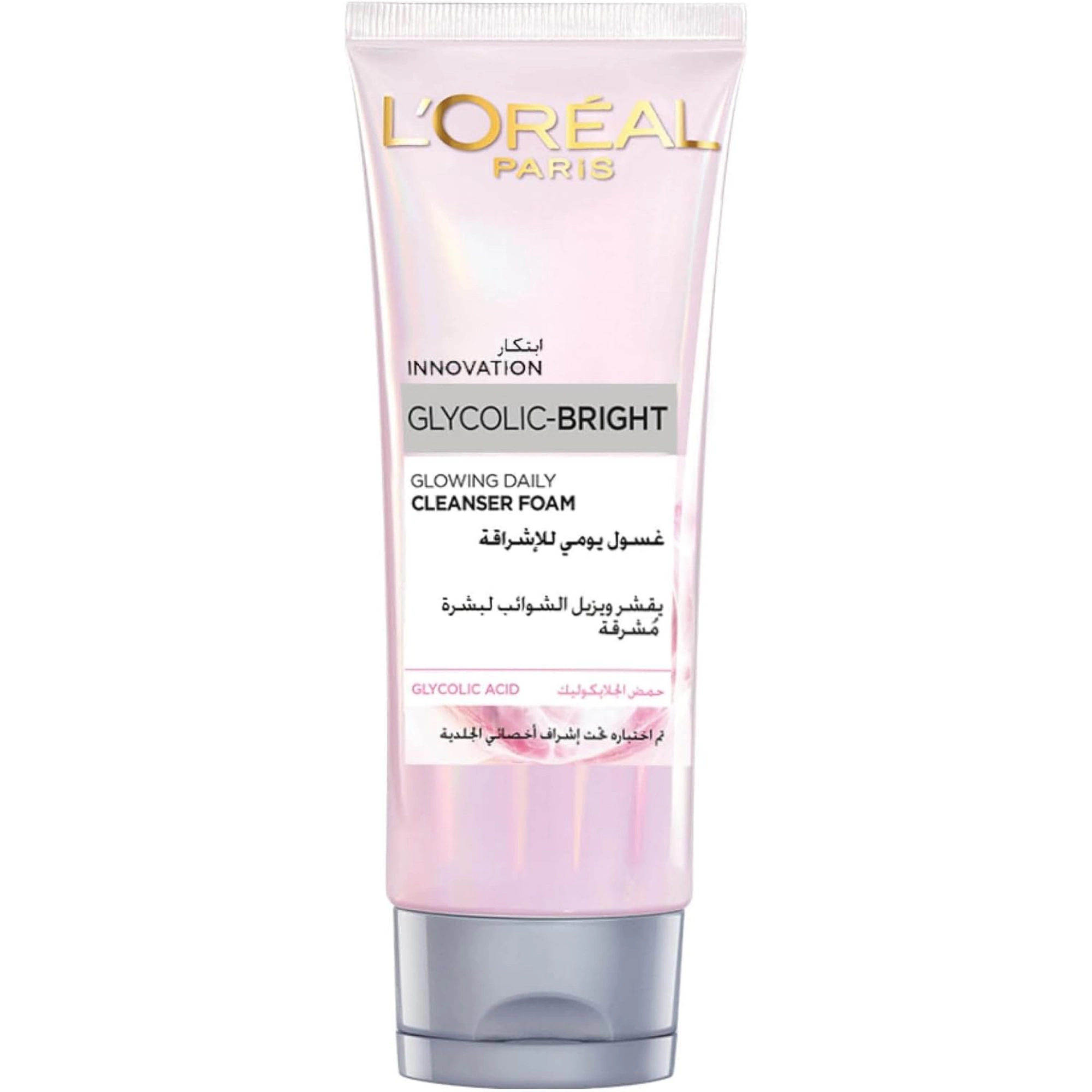 loreal GLYCOLIC BRIGHT FOAM CLEANSER 100ML