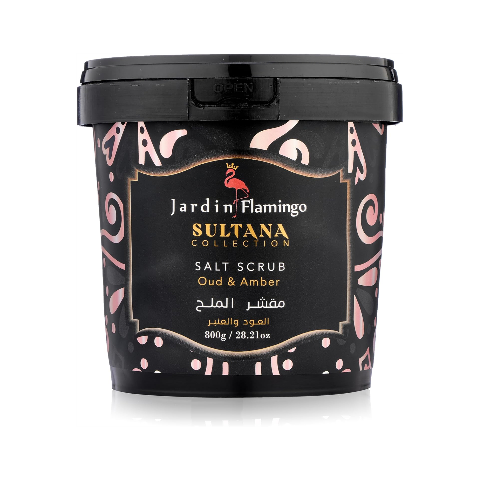 Jardin Flamingo Sultana Oud&Ambr Scrub 800g