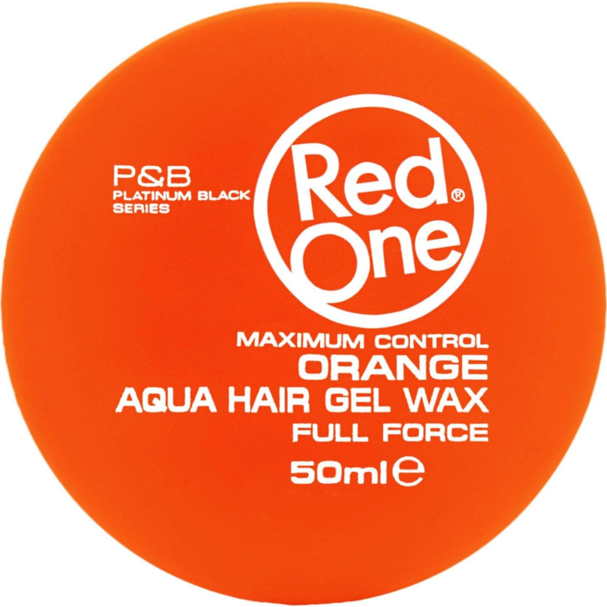 red one hair wax gel orange 150ml