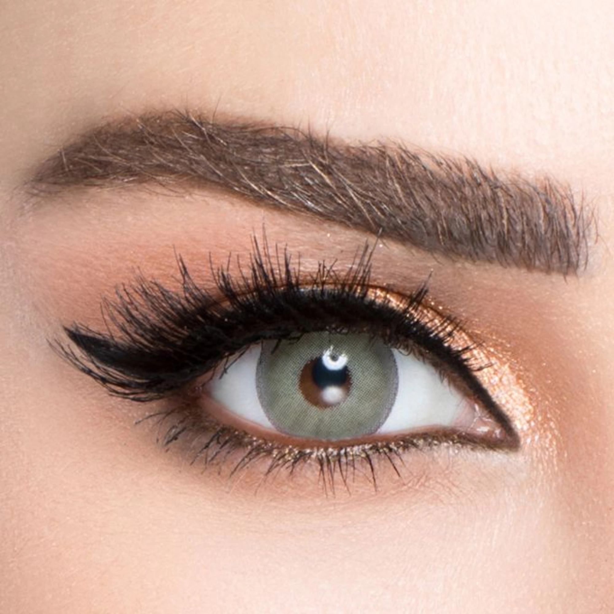 Luminous Contact Lenses Dazzling Green