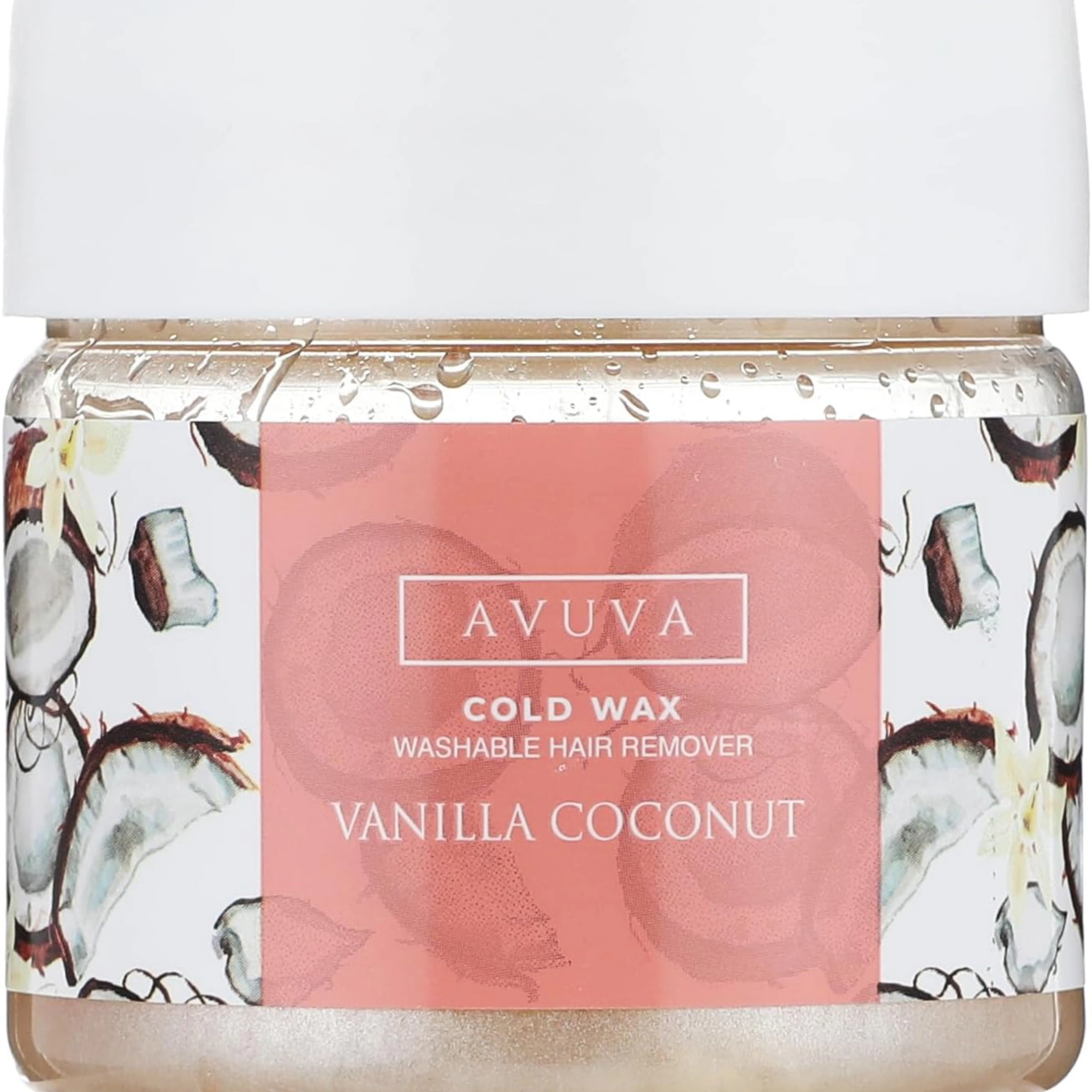 Avuva Washable Hir Remover Vanilla Coconut 100 gm