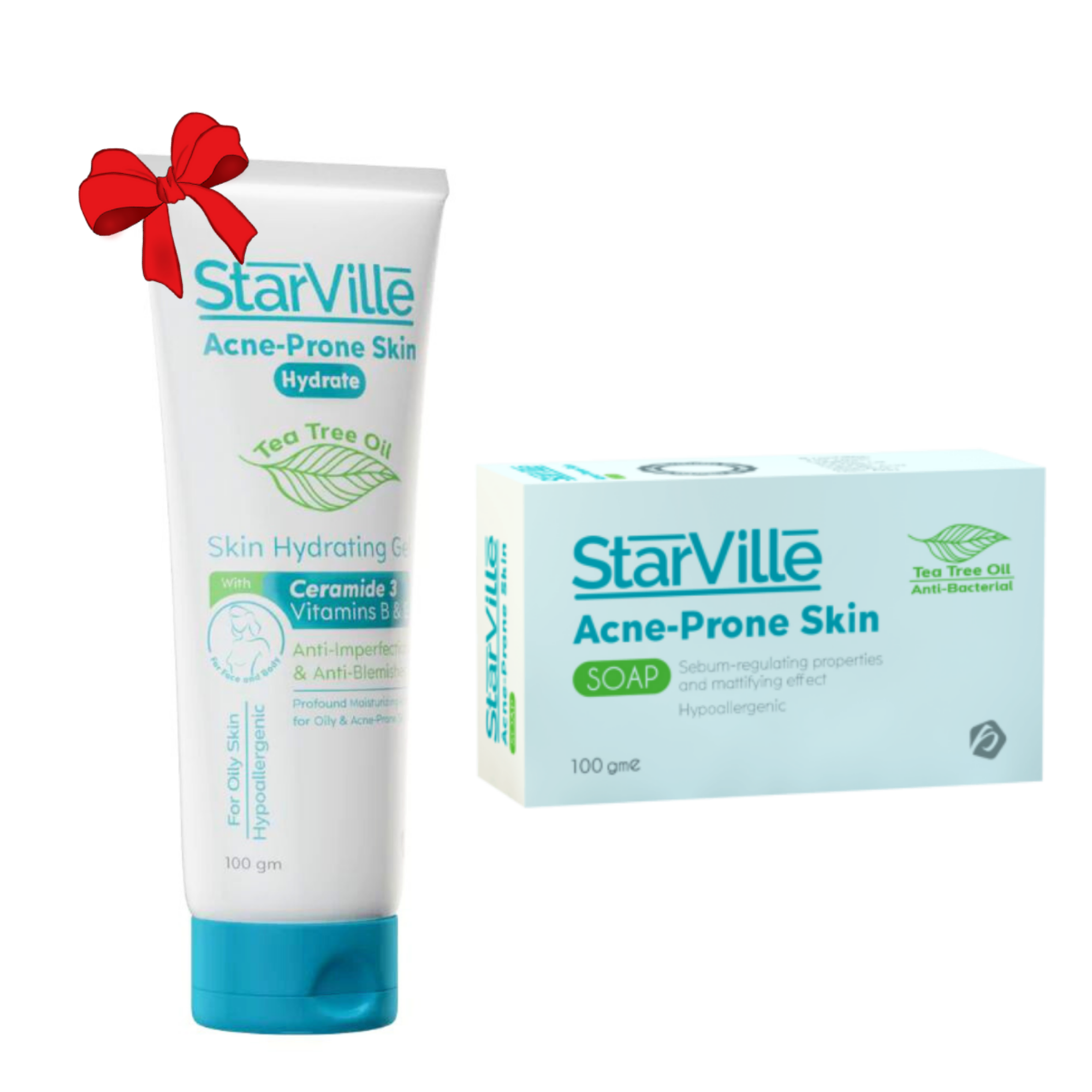 starville acne cream + acne soap