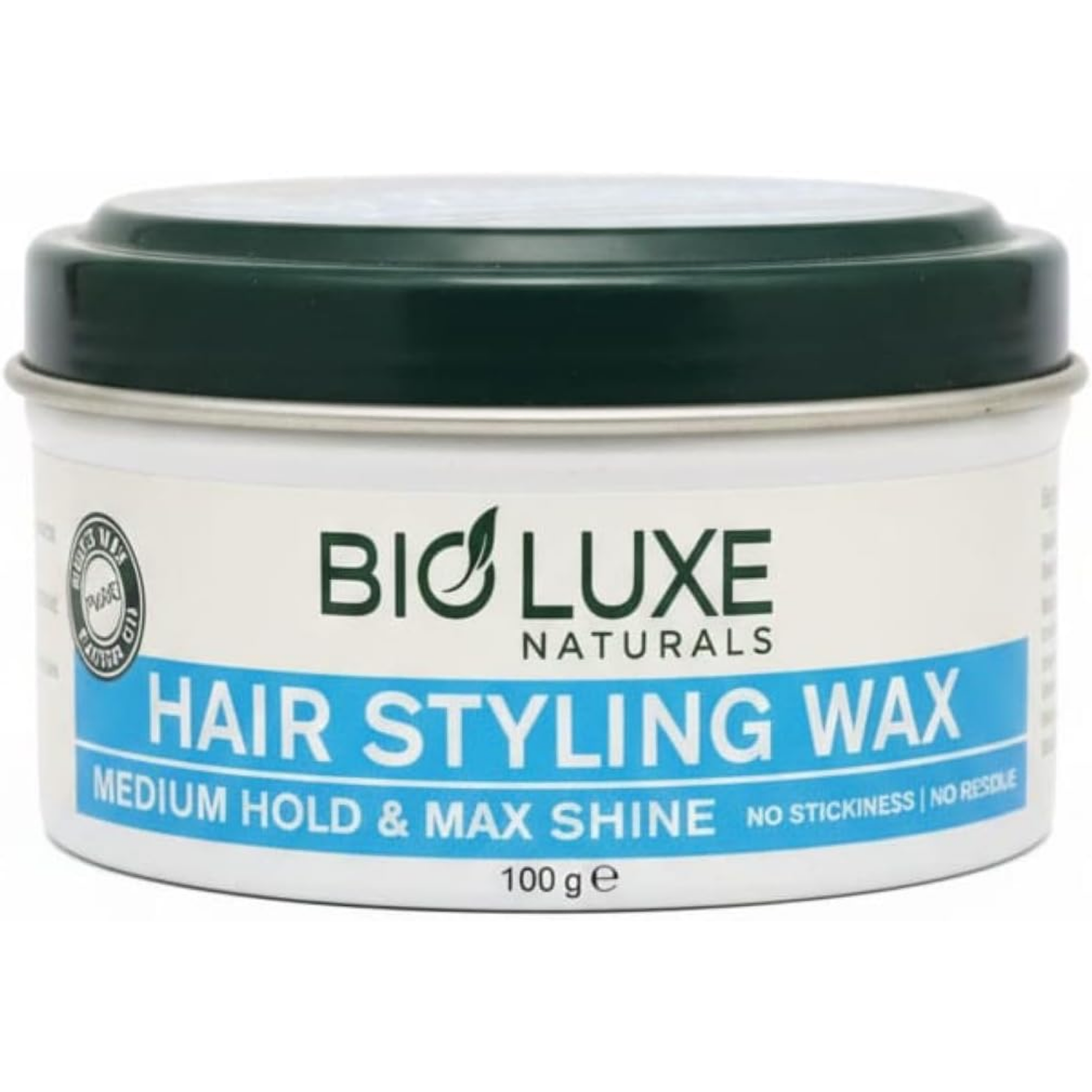 biolux hair wax medium hold blue  100gm