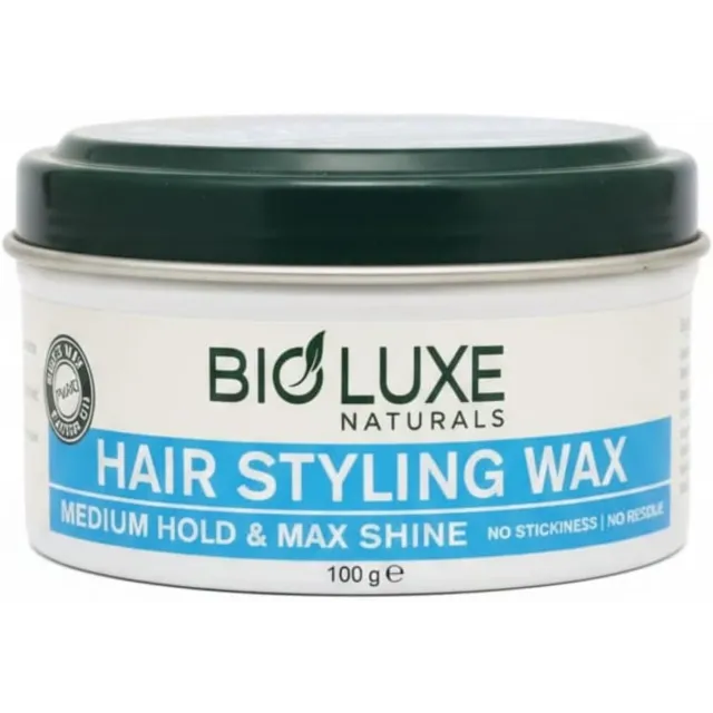 biolux hair wax medium hold blue 100gm