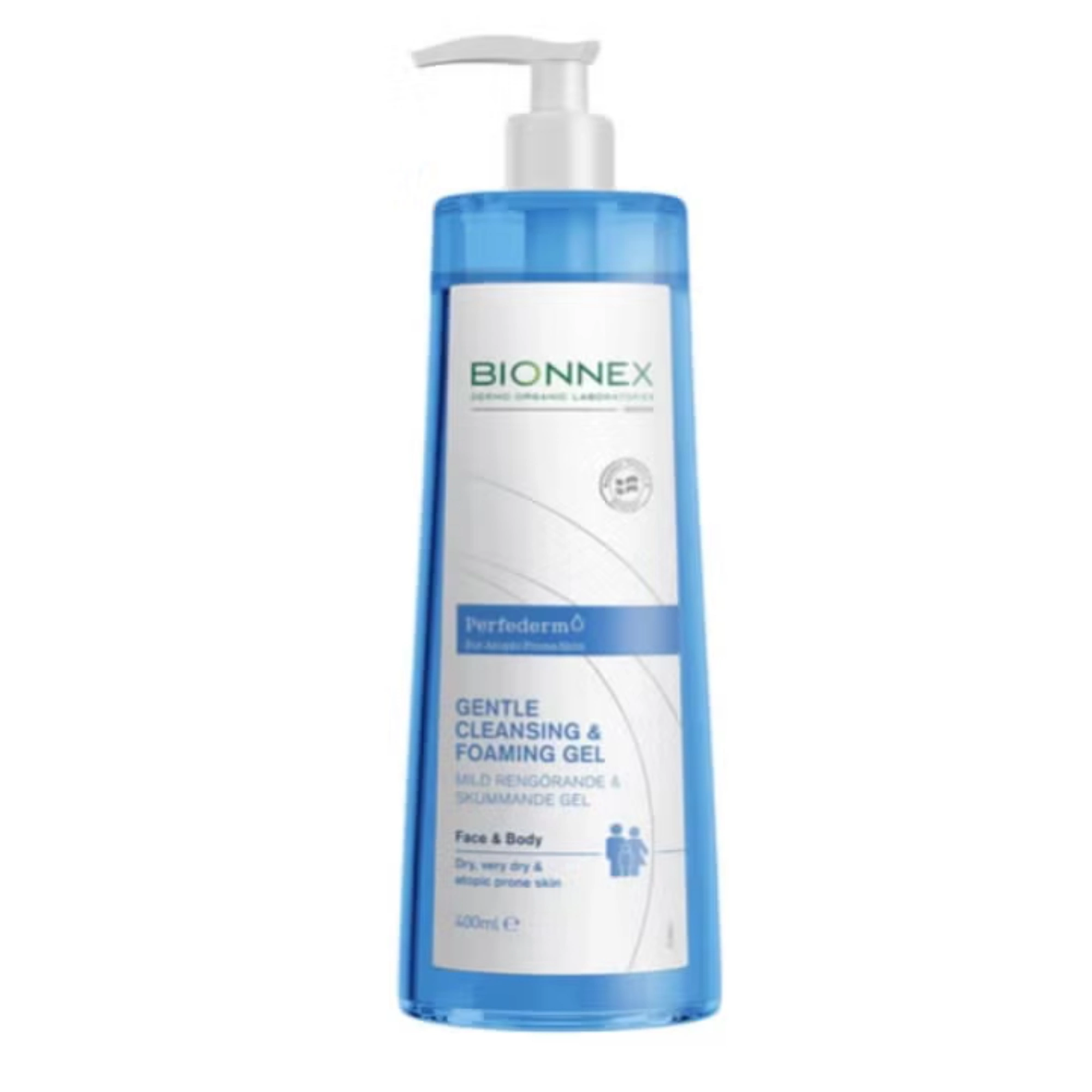 Bionnex perederm gentle cleansing&foaming gel 400m