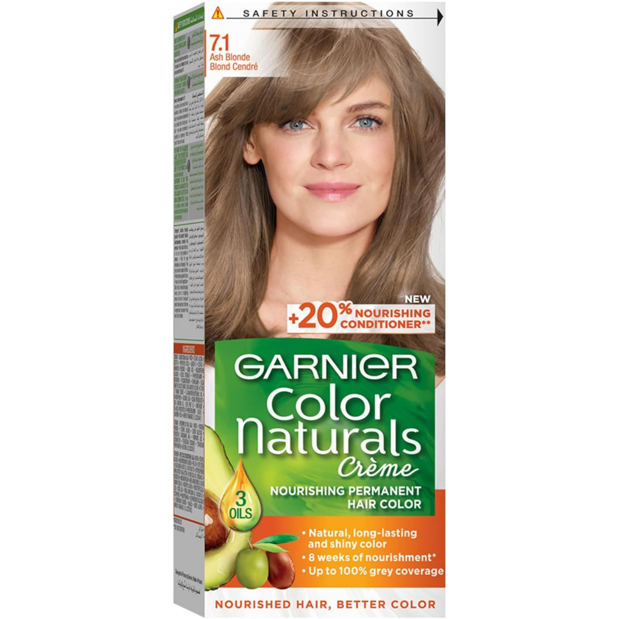 Loreal Garnier Colors 7.1